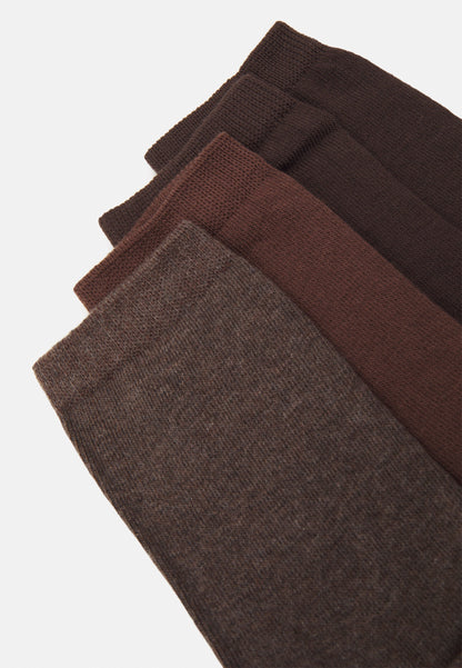 Anna Field 8 PACK - Socks - Brown/dark Brown