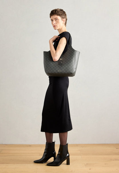 Anna Field Tote Bag - Black/grey