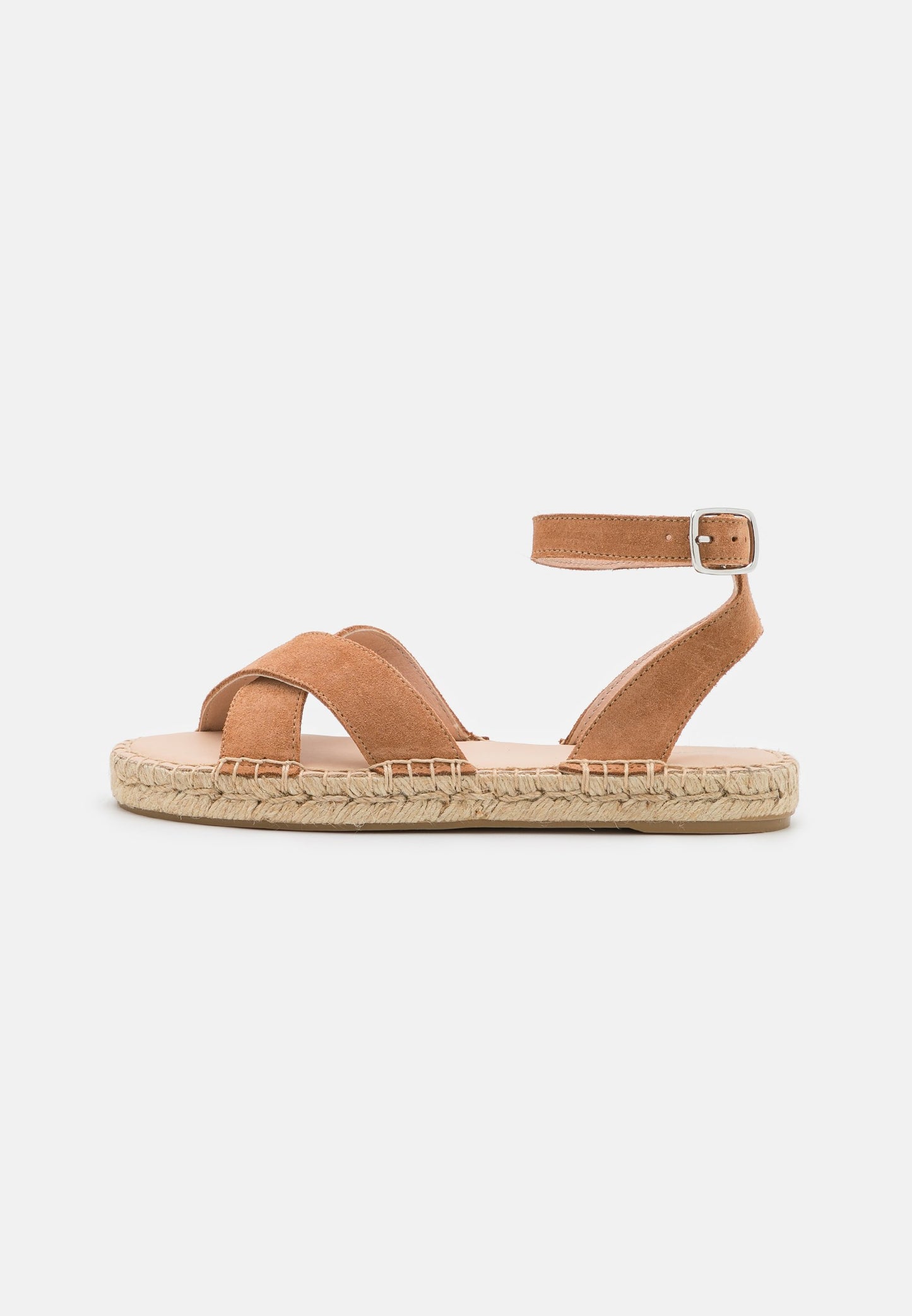 Anna Field Leather - Platform Sandals - Cognac