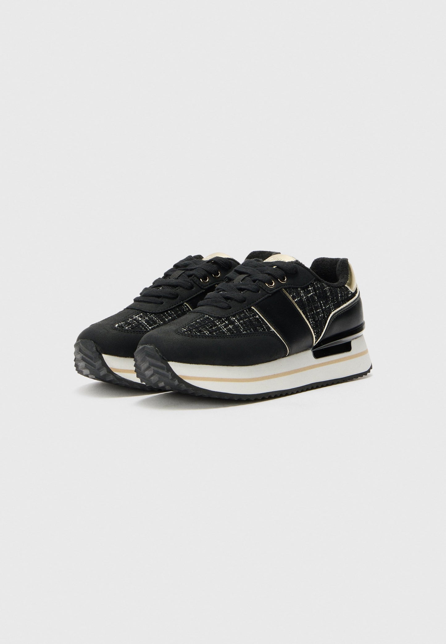 Anna Field H24-495 - Trainers - Black/gold-coloured