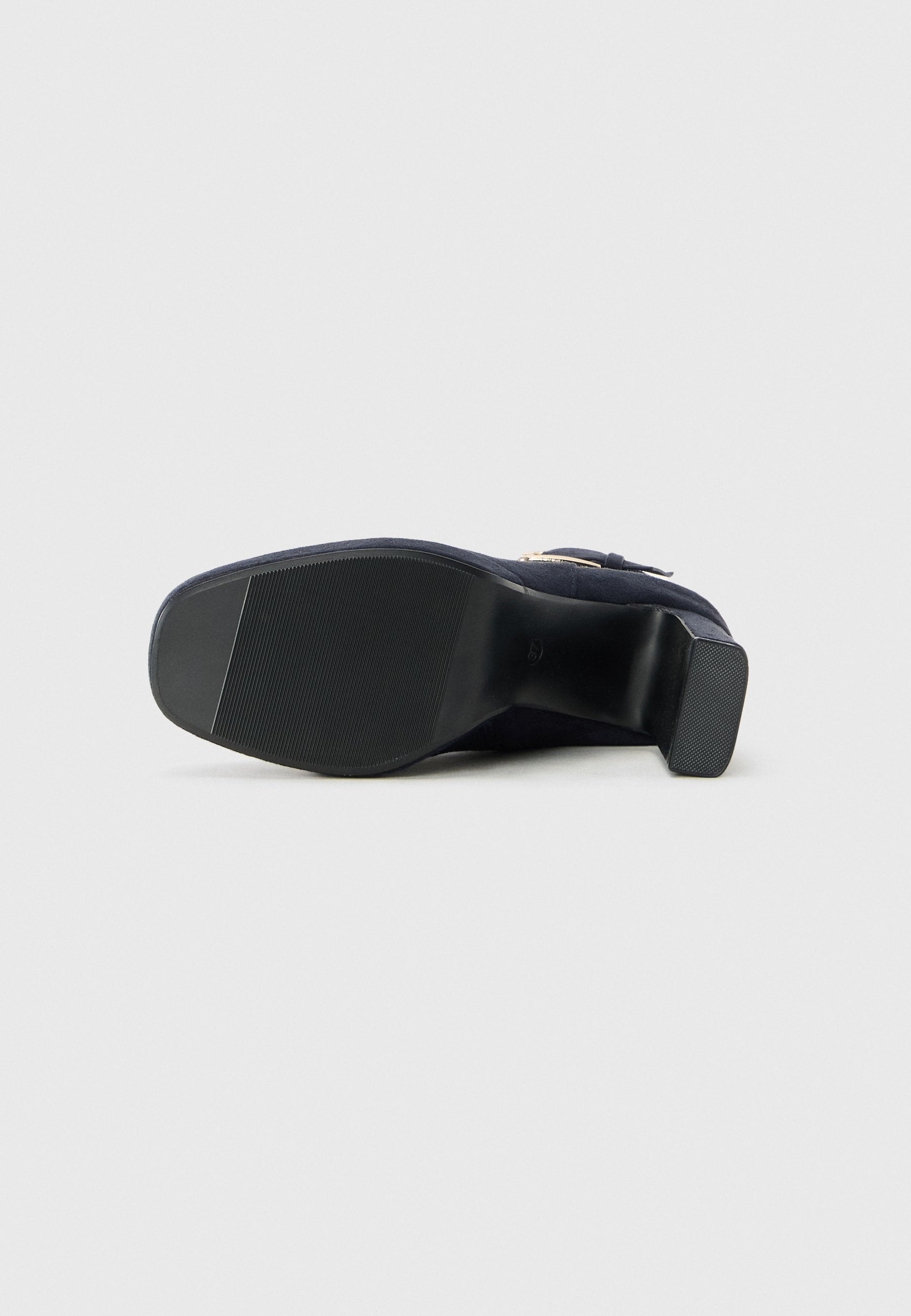 Anna Field High Heeled Ankle Boots - Dark Blue