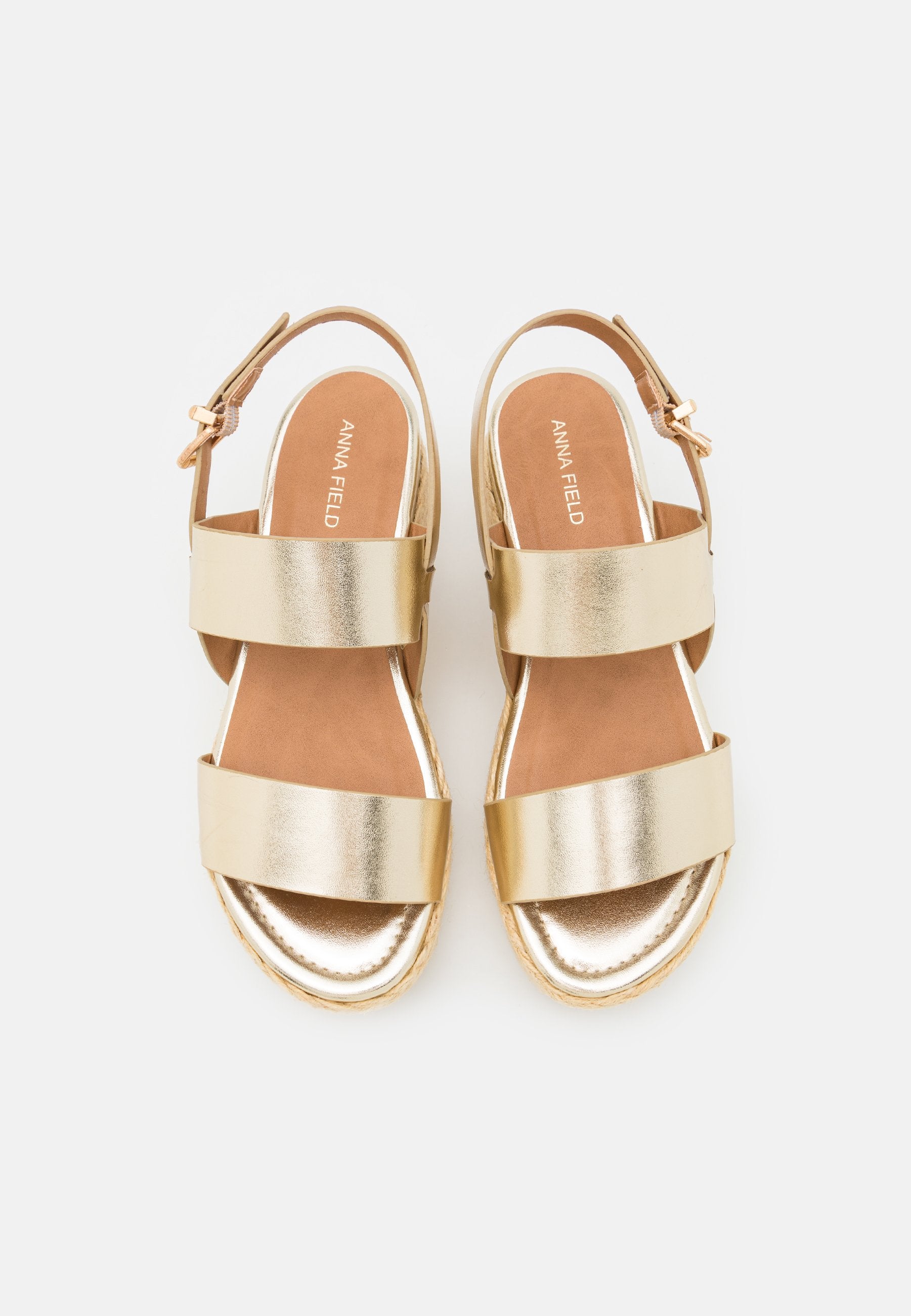 Anna Field Espadrilles - Gold
