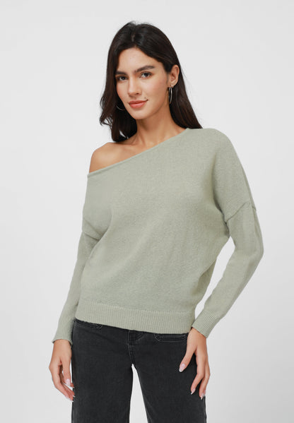 Anna Field Jumper - Sage