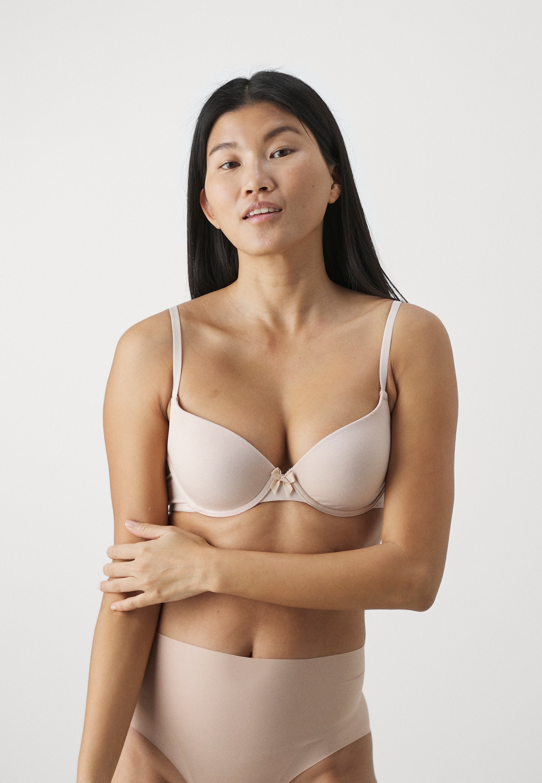 Anna Field SUNLIGHT 3 PACK - T-shirt Bra - Dark Blue/off White/nude