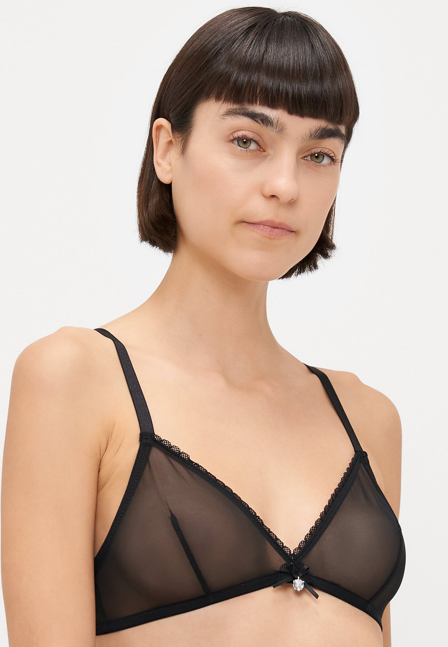 Anna Field 2 PACK - Triangle Bra - Black/red
