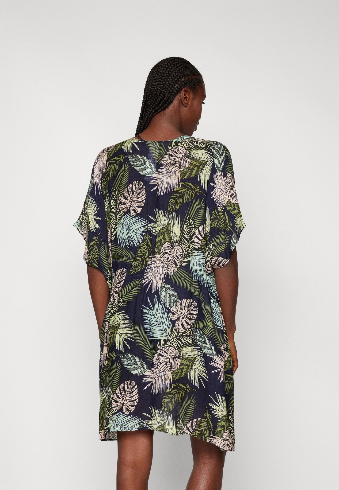 Anna Field PRINTED SHORT KIMONO - Beach Accessory - Orange