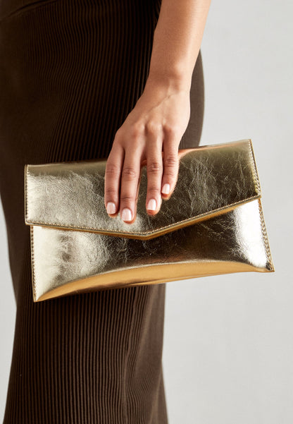 Anna Field Clutch - Copper