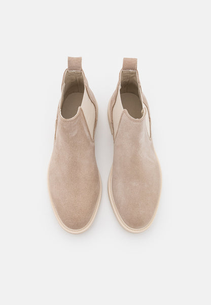  Leather - Ankle Boots - Beige