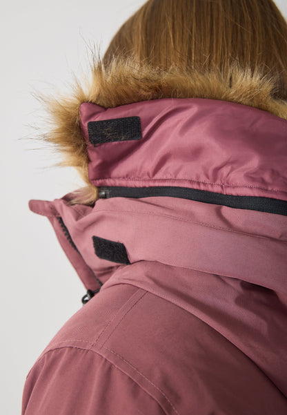 Anna Field Parka - Light Red