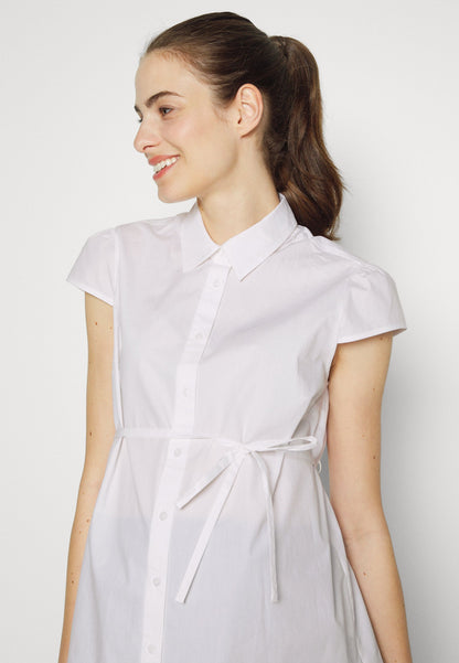  Button-Down Blouse - White