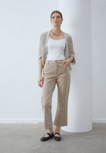 Anna Field Cardigan - Mottled Beige