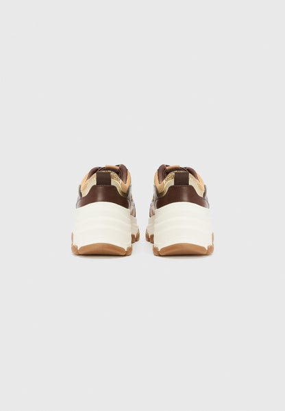 Anna Field Trainers - Dark Brown/gold-coloured/cognac