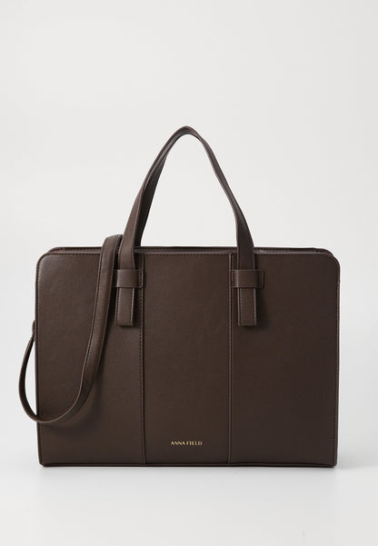 Anna Field Briefcase - Brown