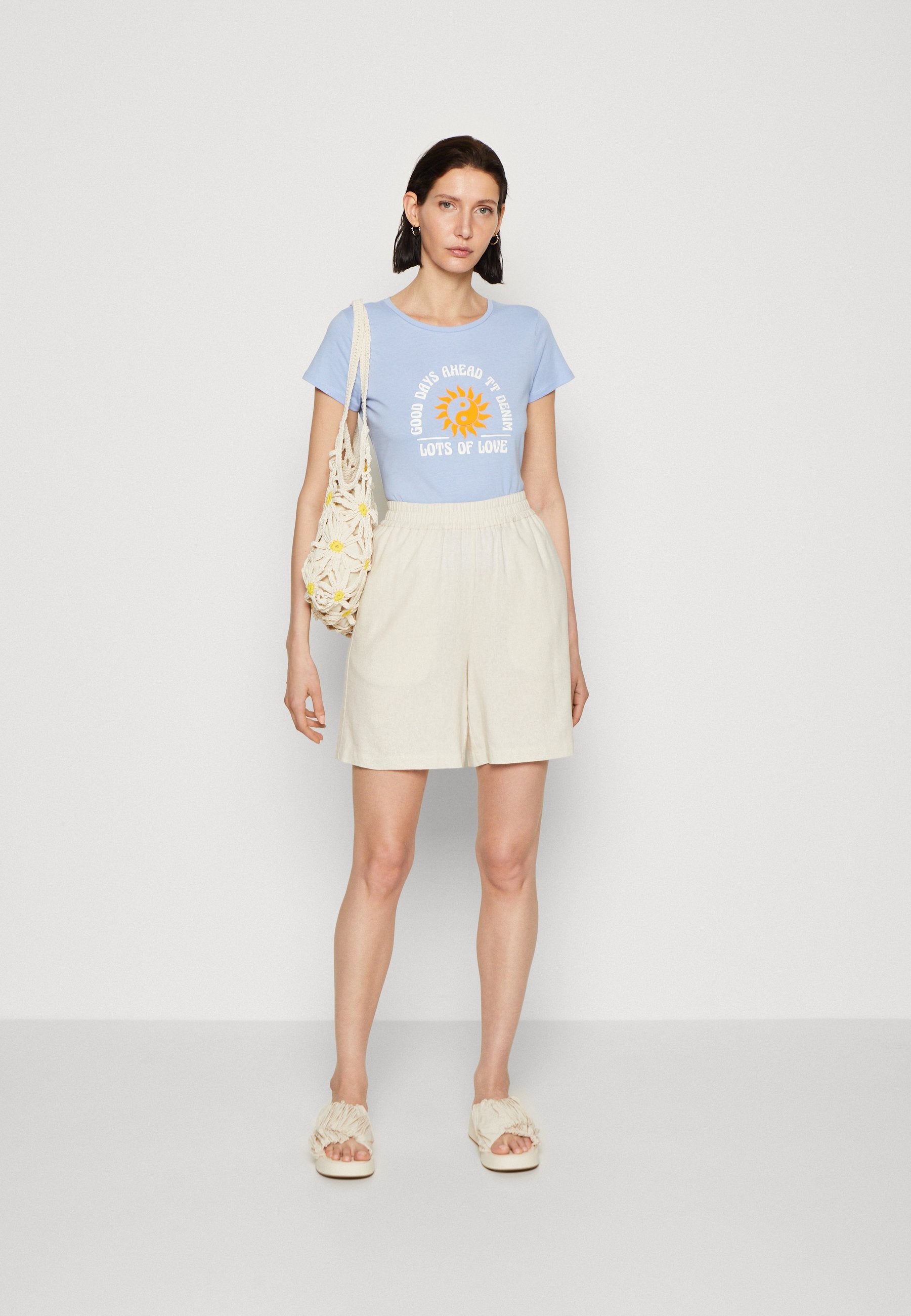 Anna Field Linen Mix - Shorts - Beige