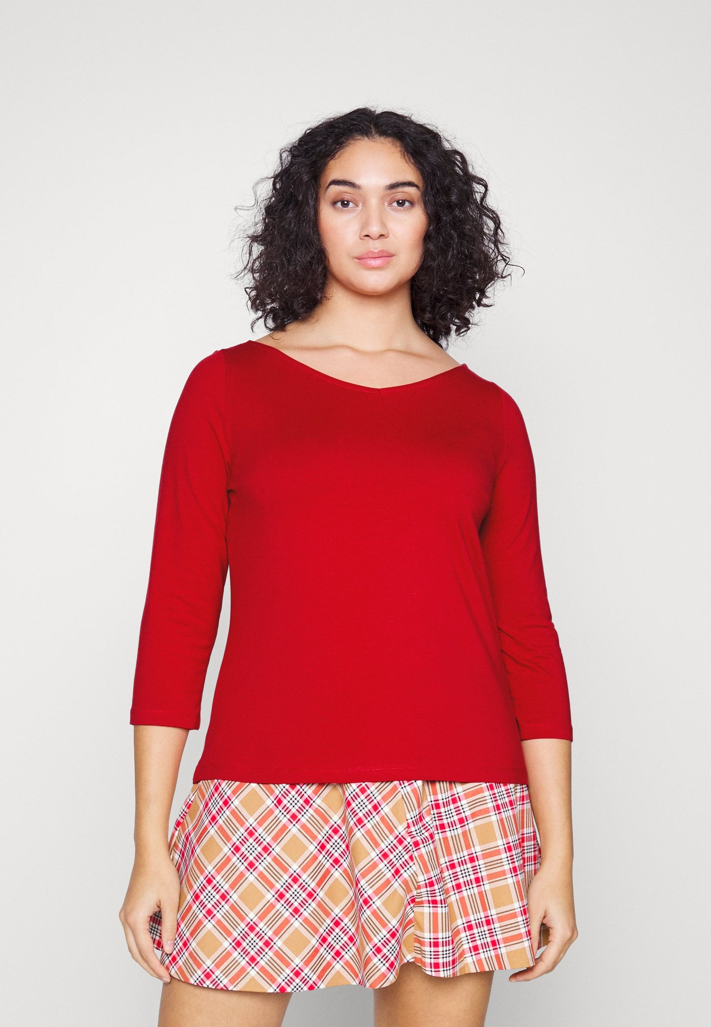  Long Sleeved Top - Red