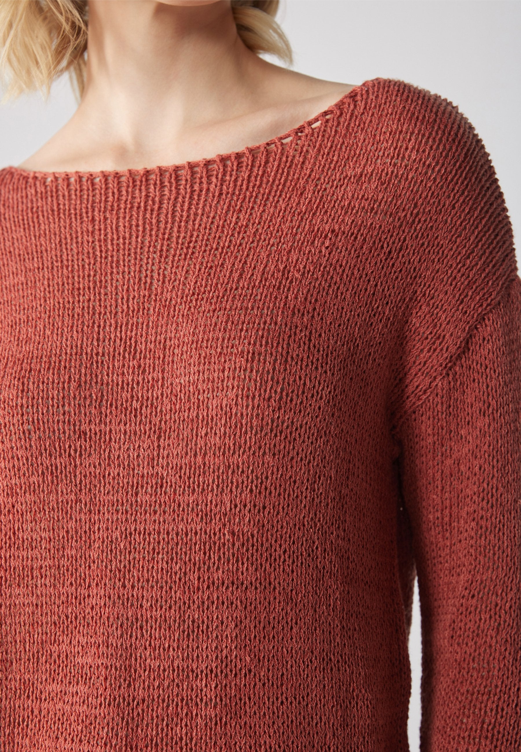 Anna Field Jumper - Redwood