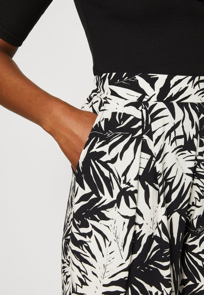 Anna Field Shorts - Black/Off-White