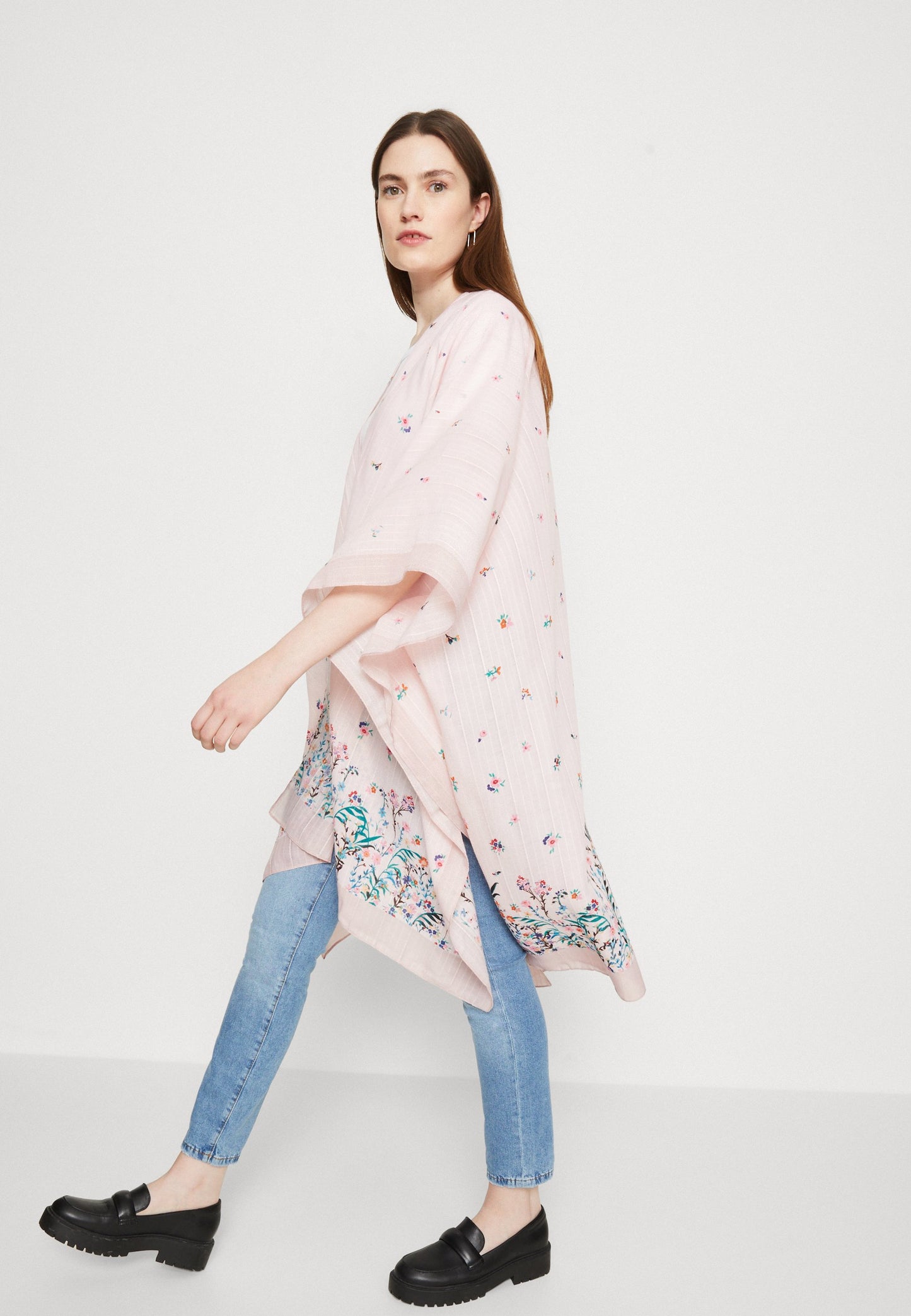 Anna Field Cape - Pink