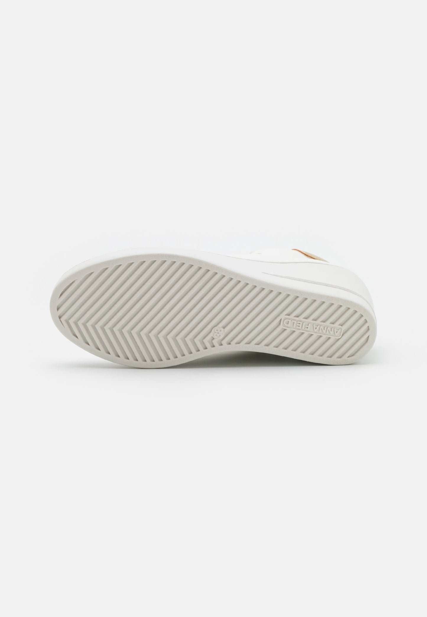 Anna Field High-Top Trainers - White/Gold