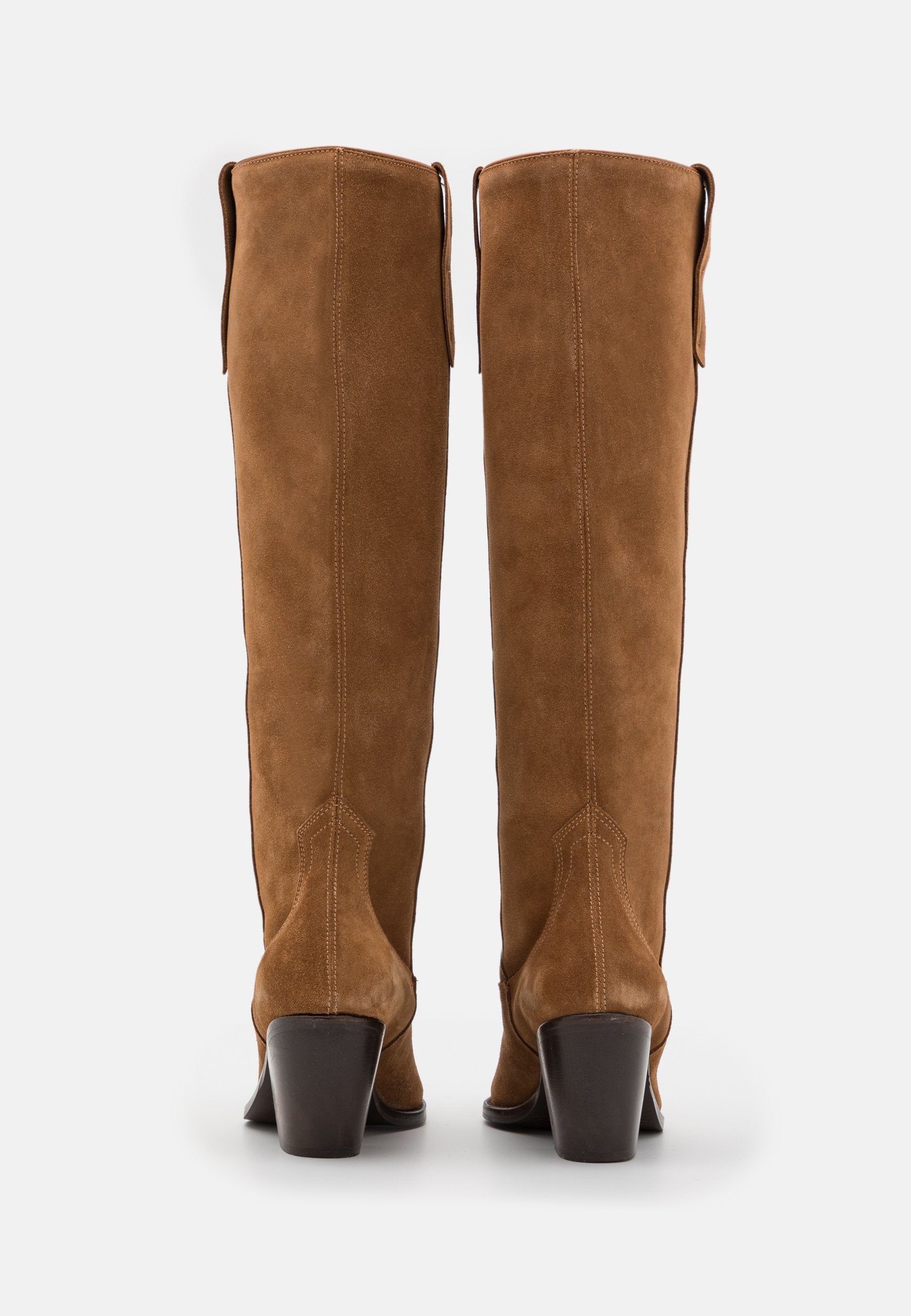 Anna Field Leather - Cowboy/Biker Boots - Cognac