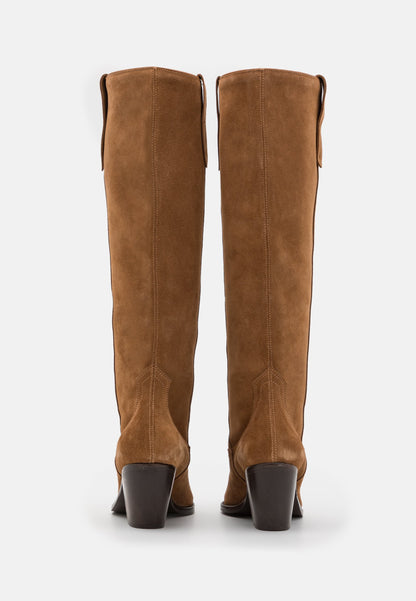 Anna Field Leather - Cowboy/Biker Boots - Cognac