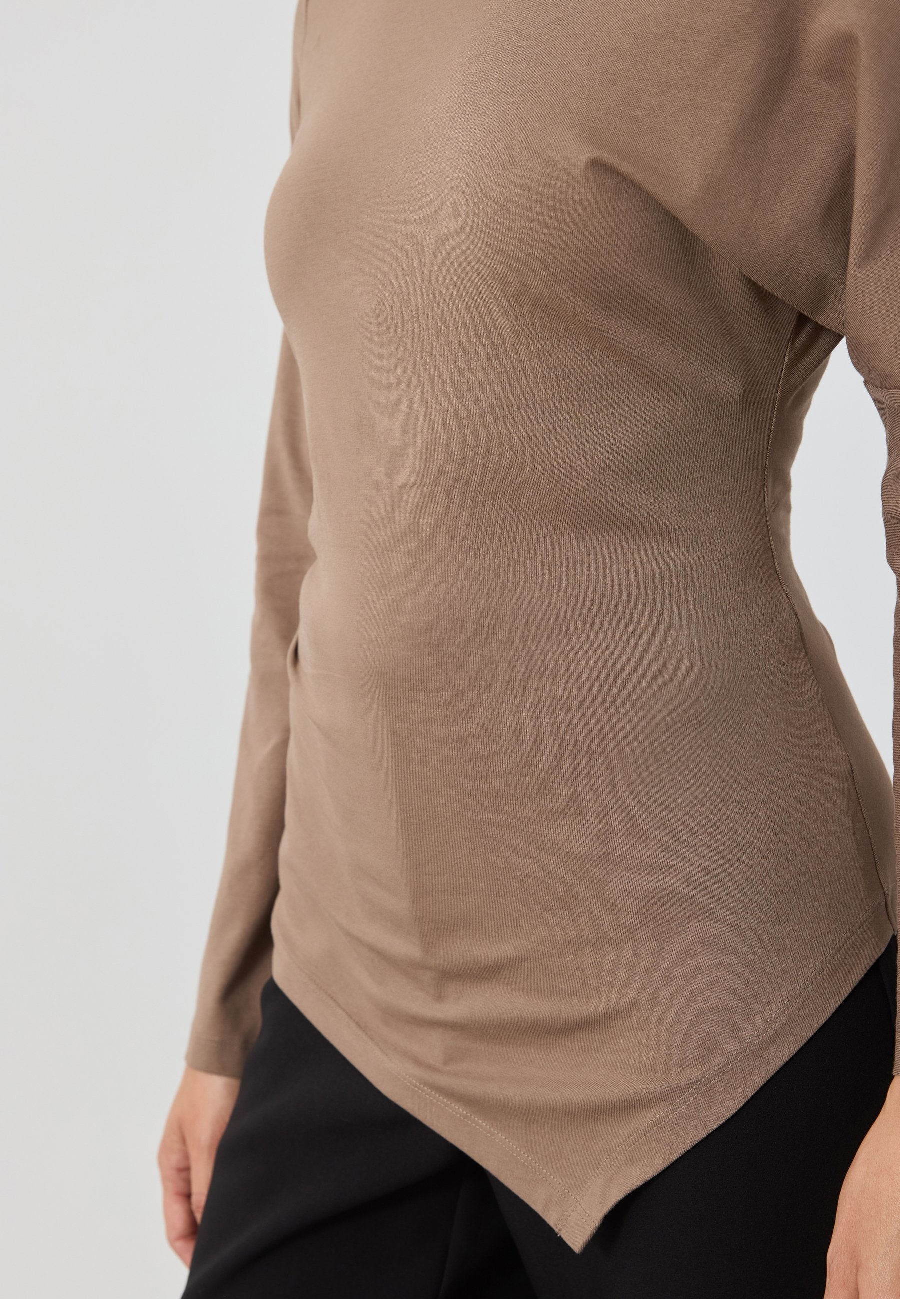 Anna Field Long Sleeved Top - Brown Lentil