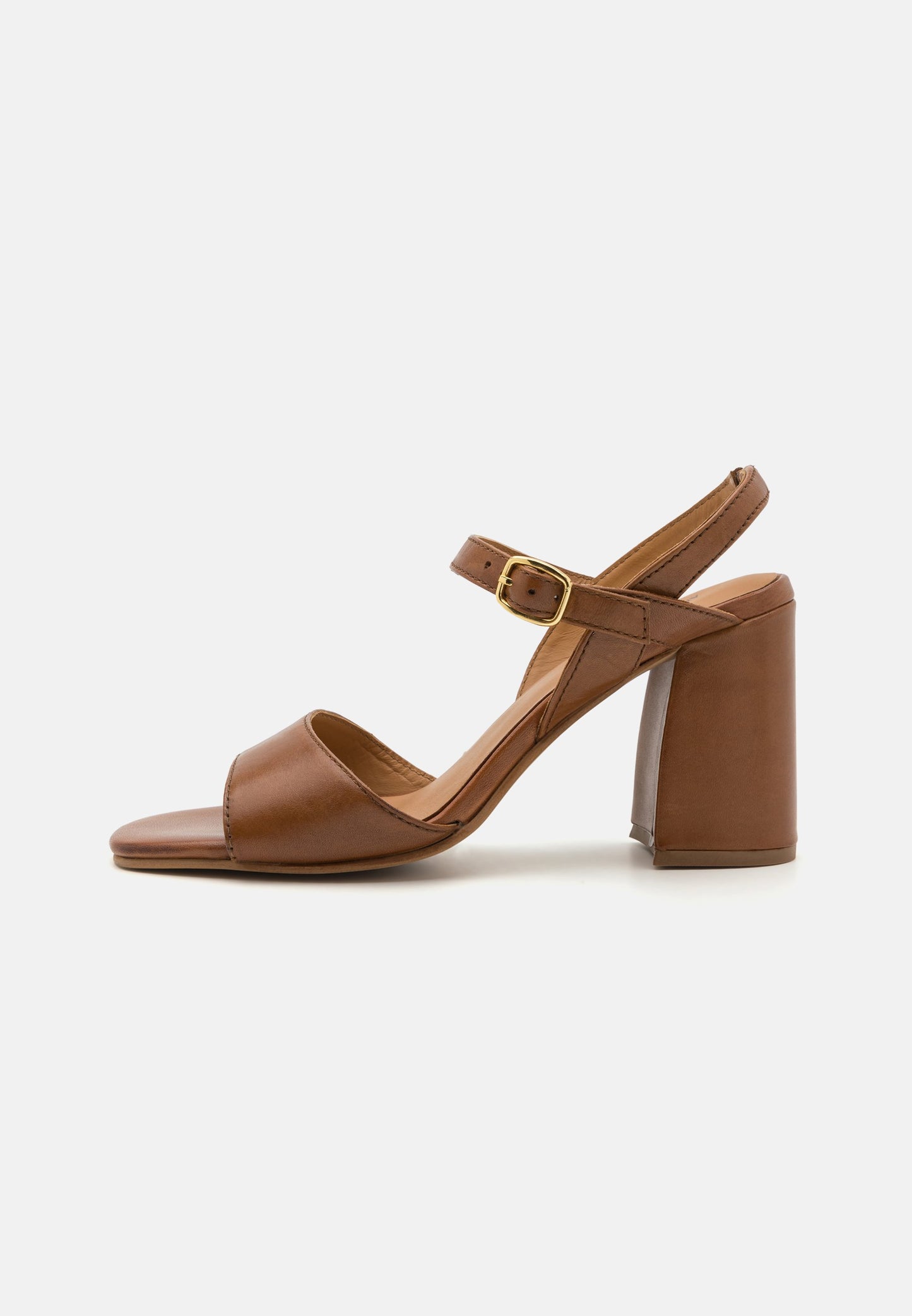 Anna Field LEATHER - High Heeled Sandals - Beige