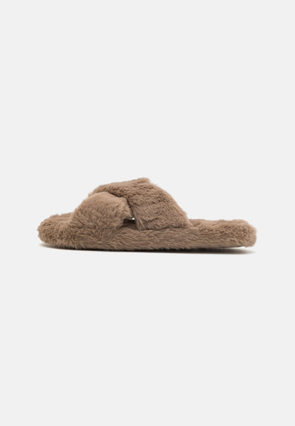 Anna Field Slippers - White