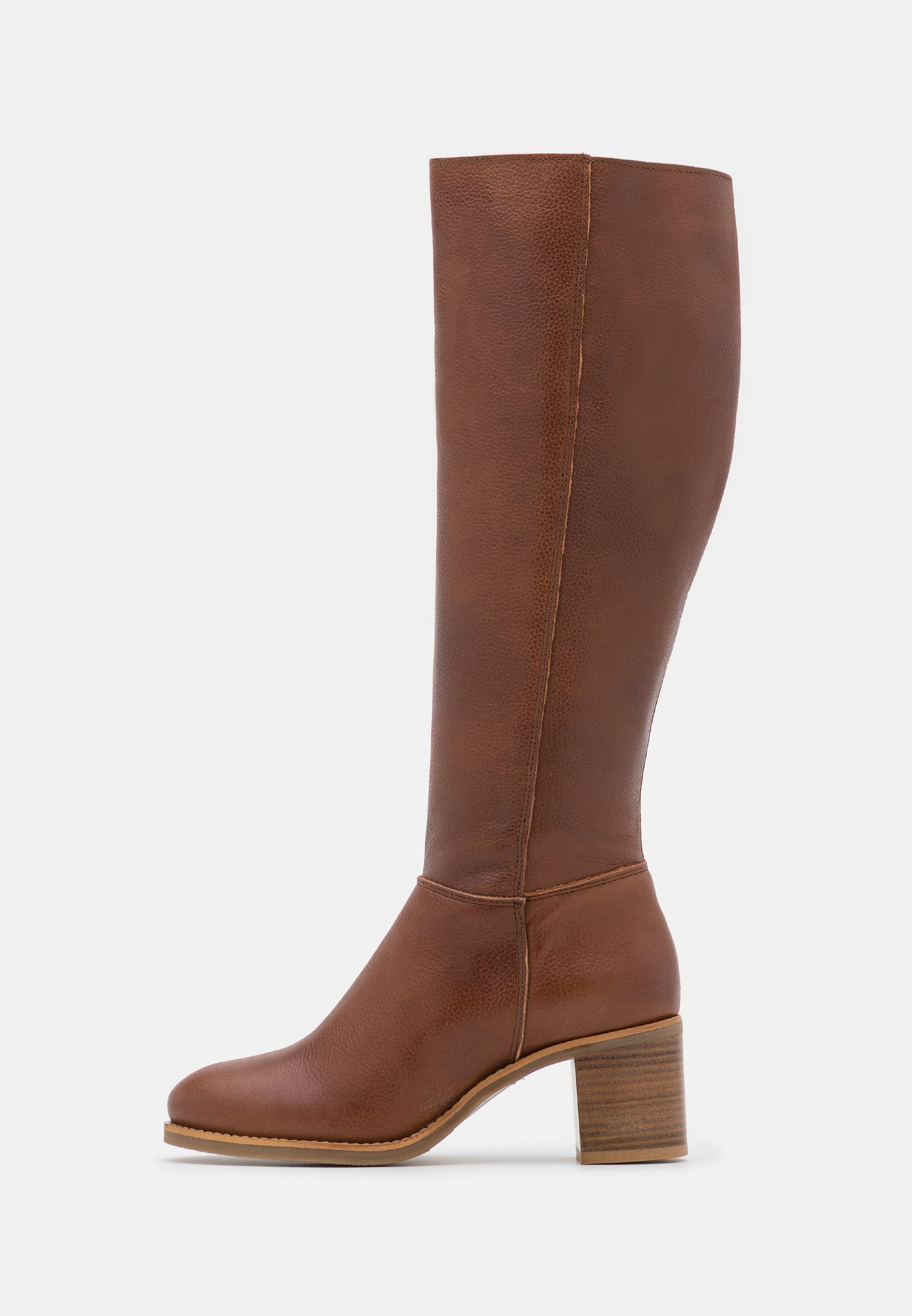 Anna Field Leather- Boots - Cognac