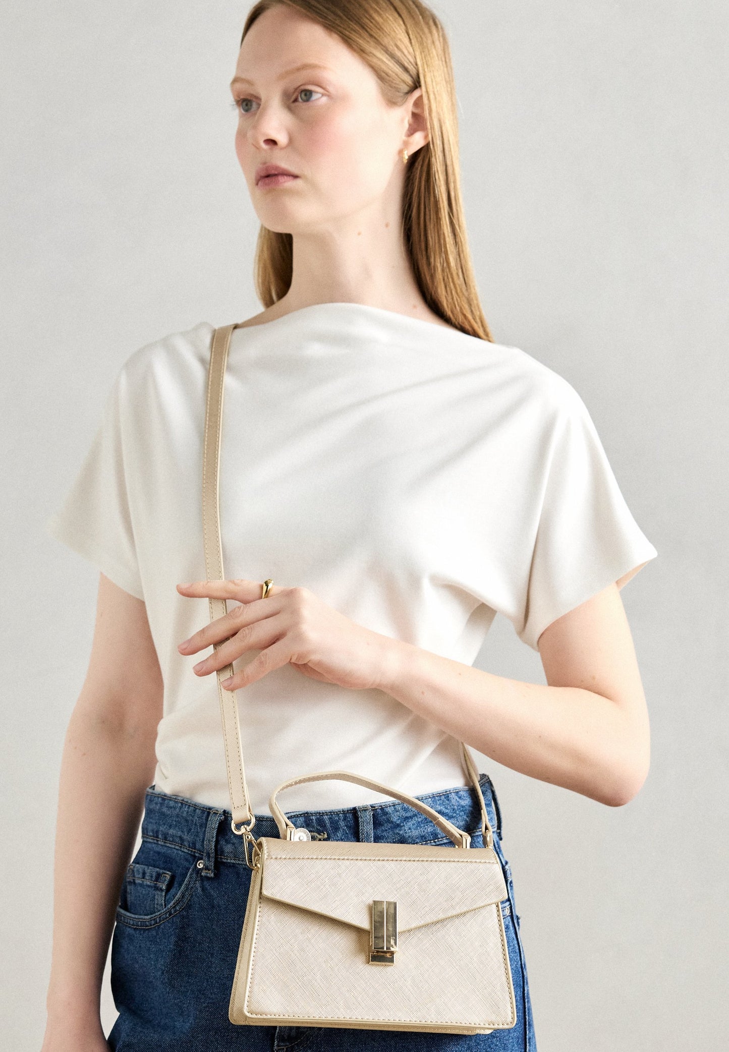 Anna Field Handbag - Off-white