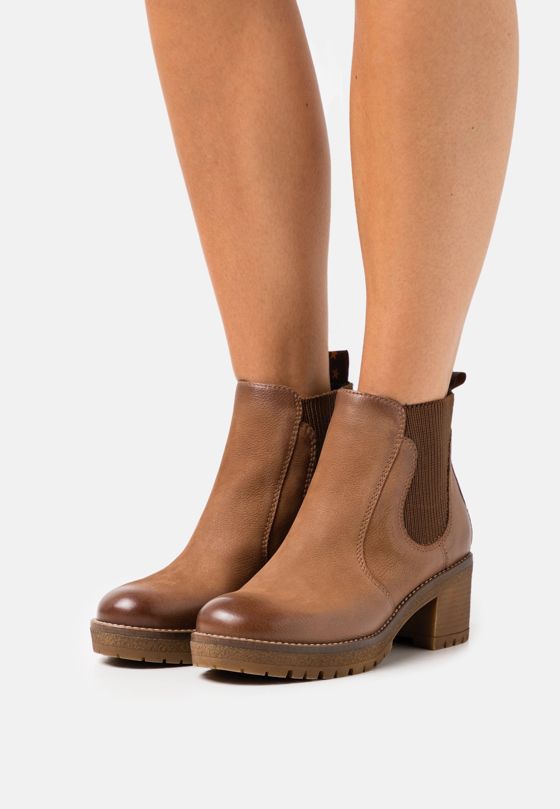 Anna Field Leather Winter Boot - Ankle Boots