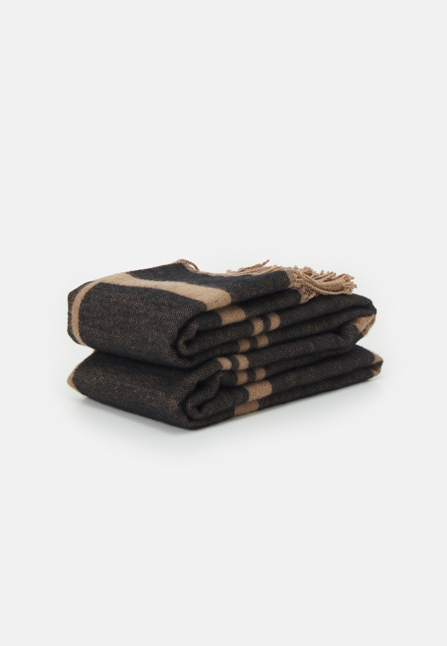 Anna Field Scarf - Camel/Black