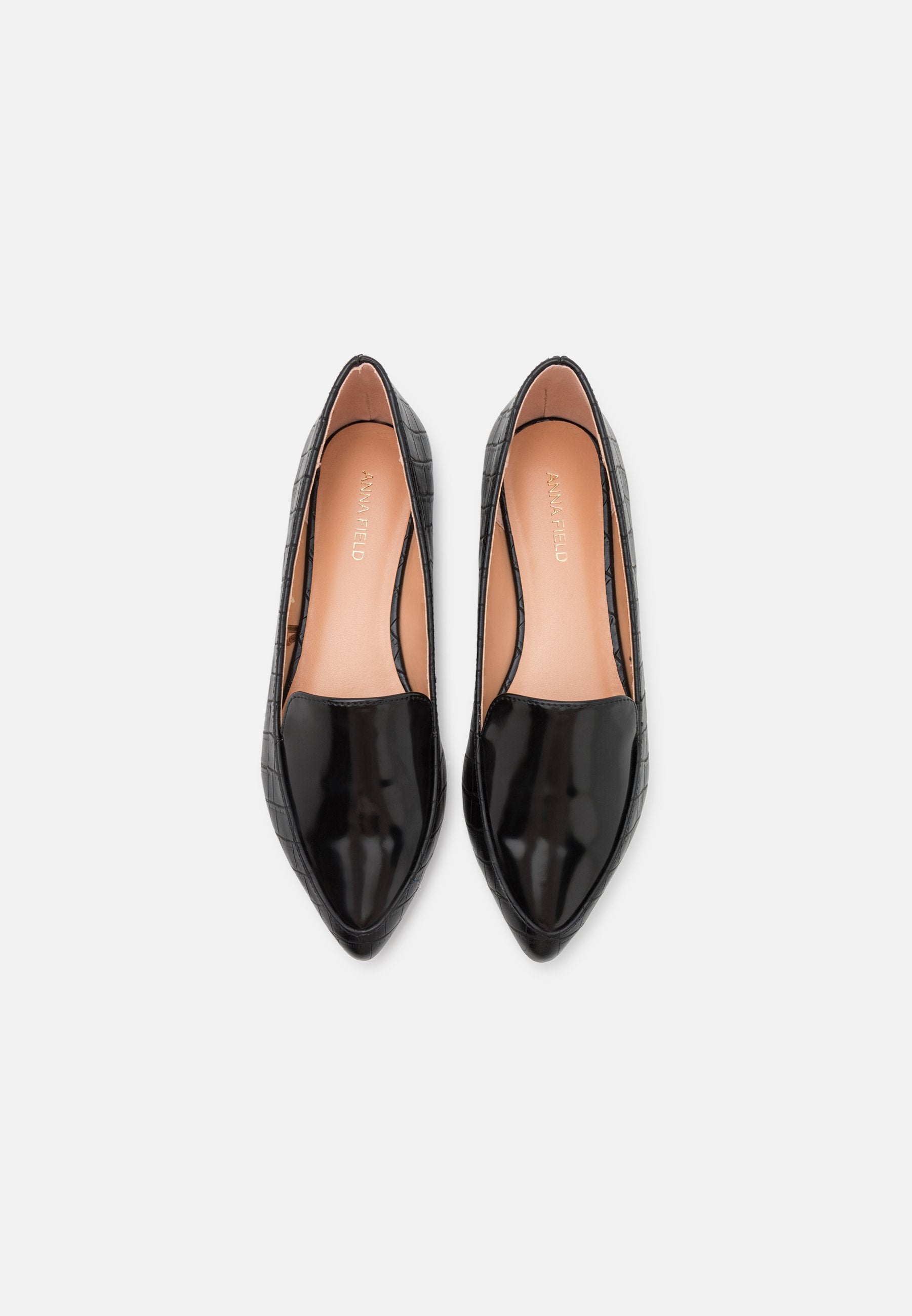 Anna Field Slip-Ons - Black