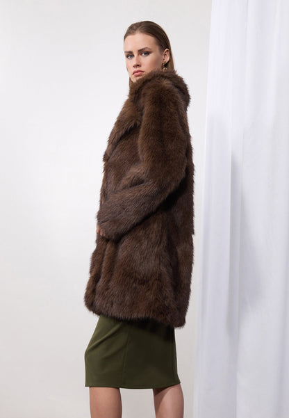 Anna Field Winter Coat - Brown