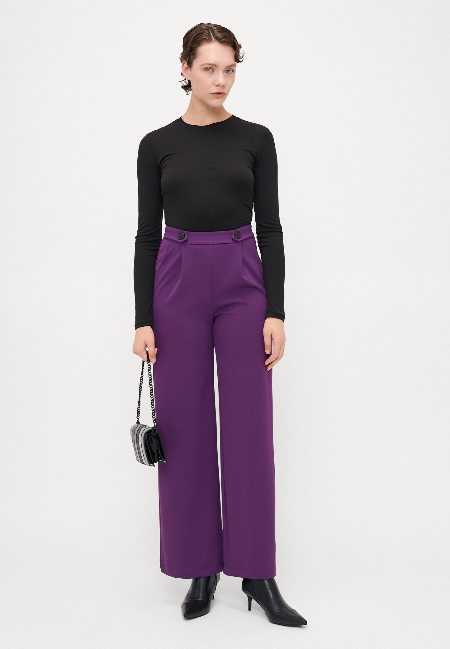  Trousers - Purple