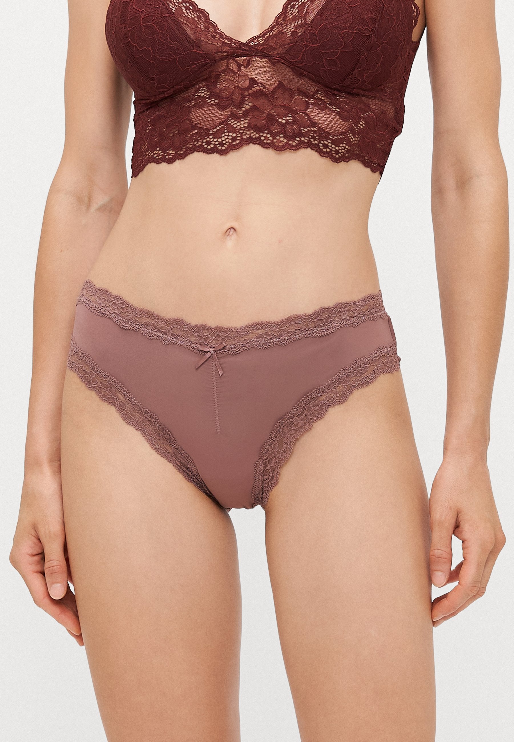 Anna Field 7 PACK - Briefs - Red/taupe/light Pink/ecru/white