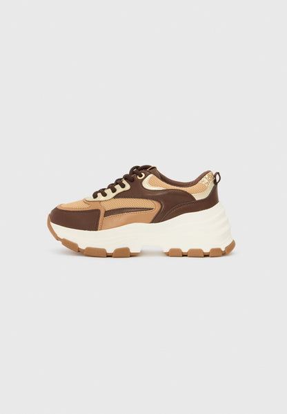 Anna Field Trainers - Dark Brown/gold-coloured/cognac