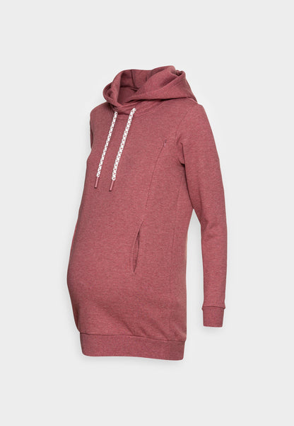  Sweatshirt - Mottled Bordeaux
