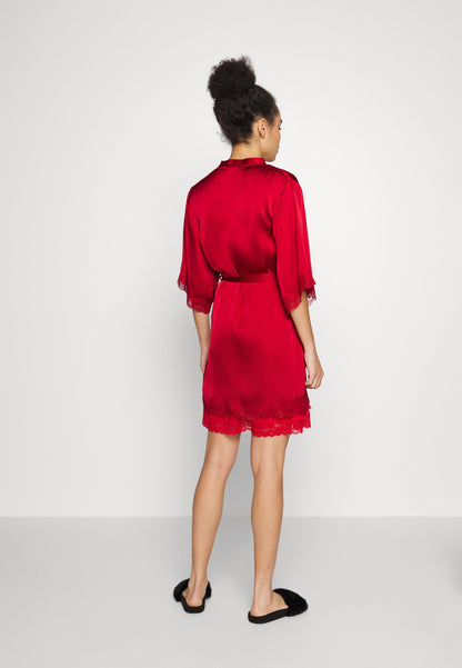 Anna Field Dressing Gown - Red