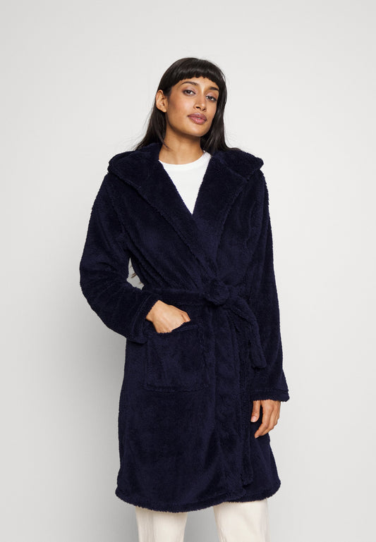 Anna Field Dressing Gown - Blue