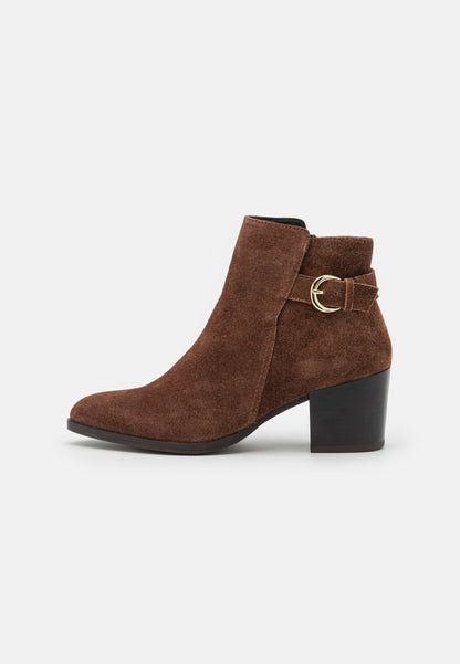 Anna Field Leather - Ankle Boots -Cognac