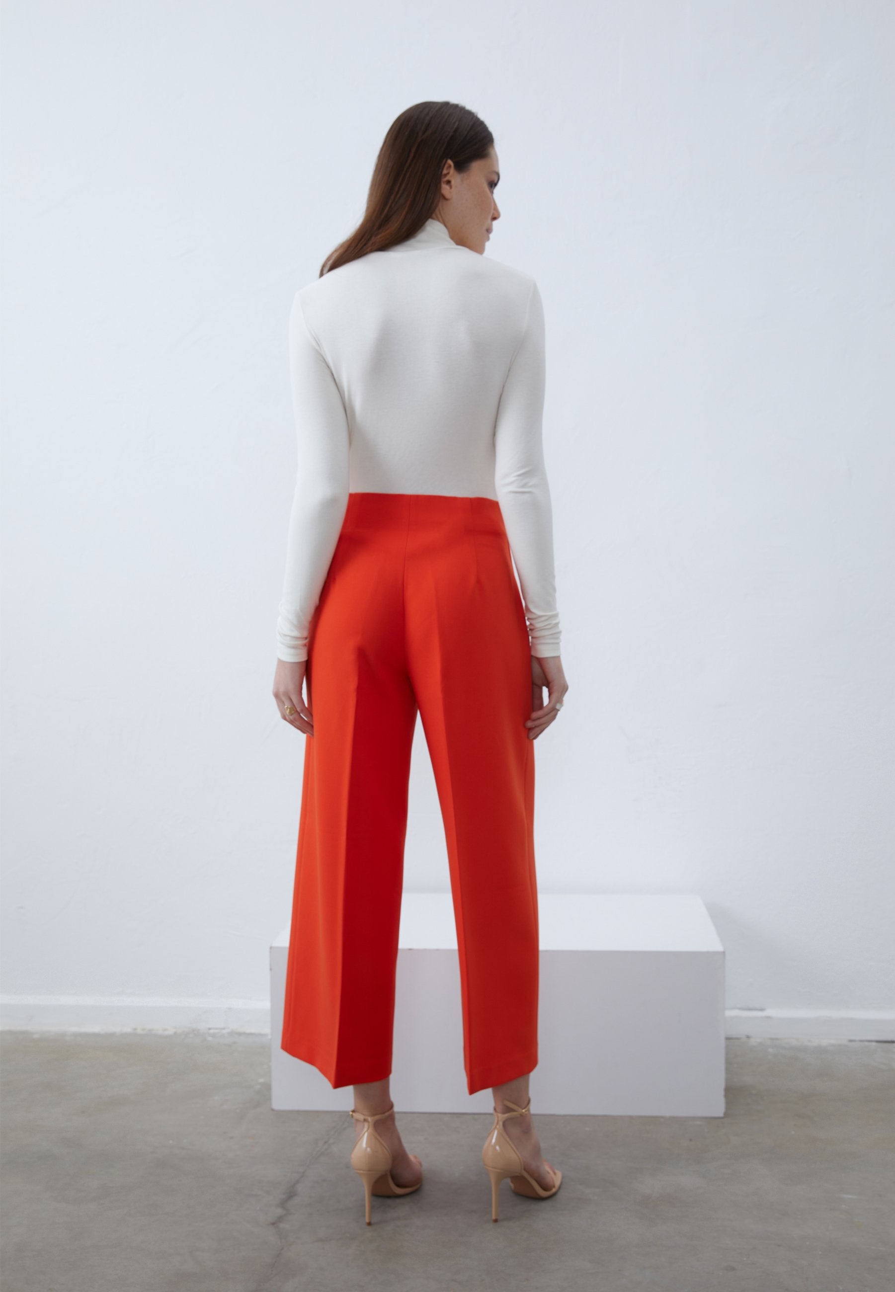 Anna Field Trousers - Orange