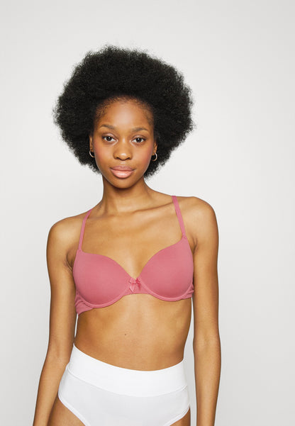 Anna Field Sunlight 3Pack Tshirt Bra - T-Shirt Bra - Pink/Grey/White