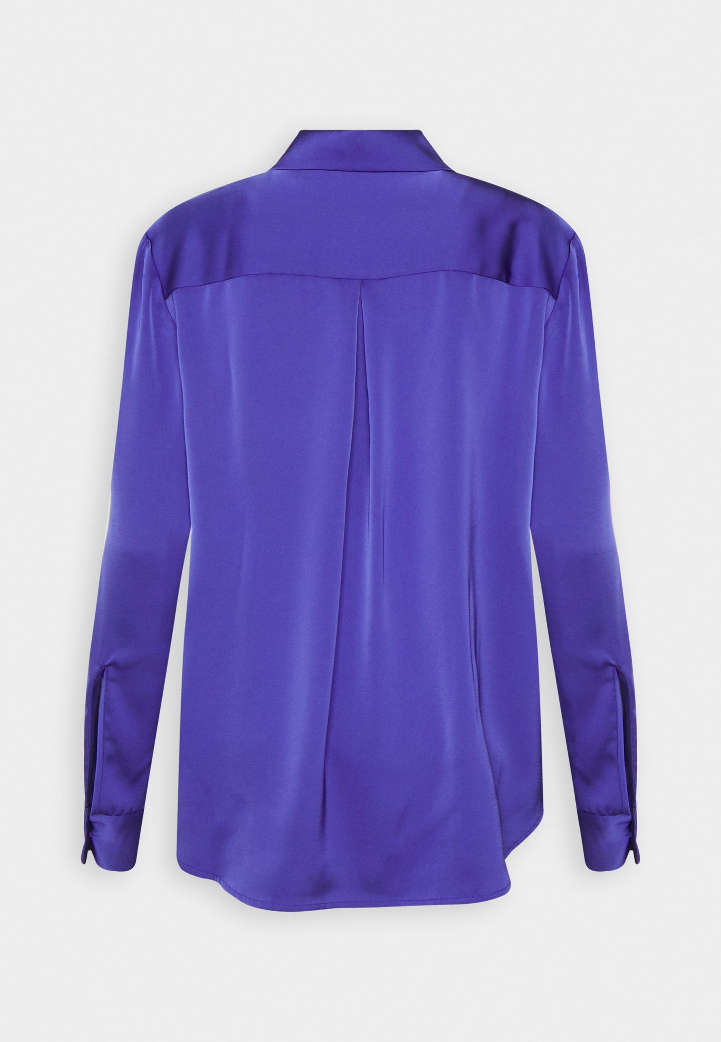 Anna Field Button-Down Blouse - Dark Blue