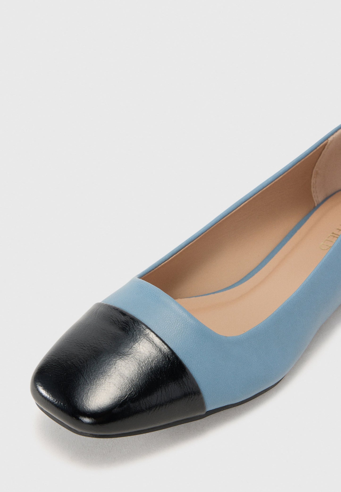 Anna Field Ballet Pumps - Blue/black