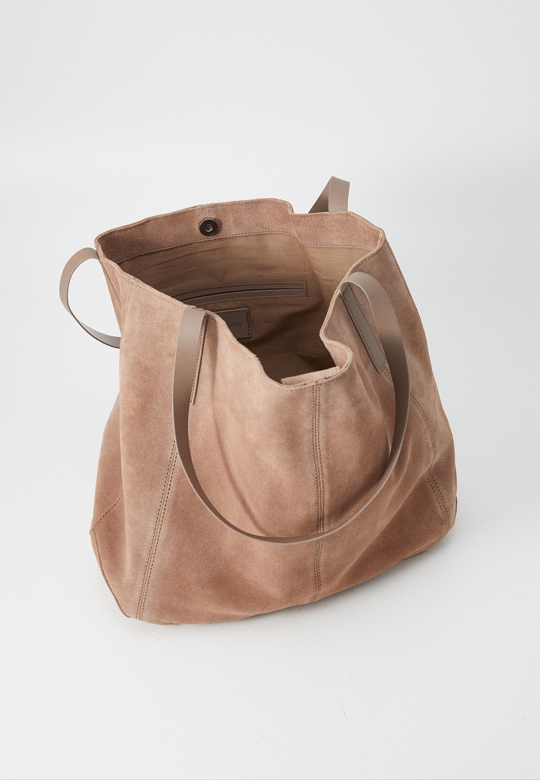 Anna Field LEATHER - Tote Bag - Taupe