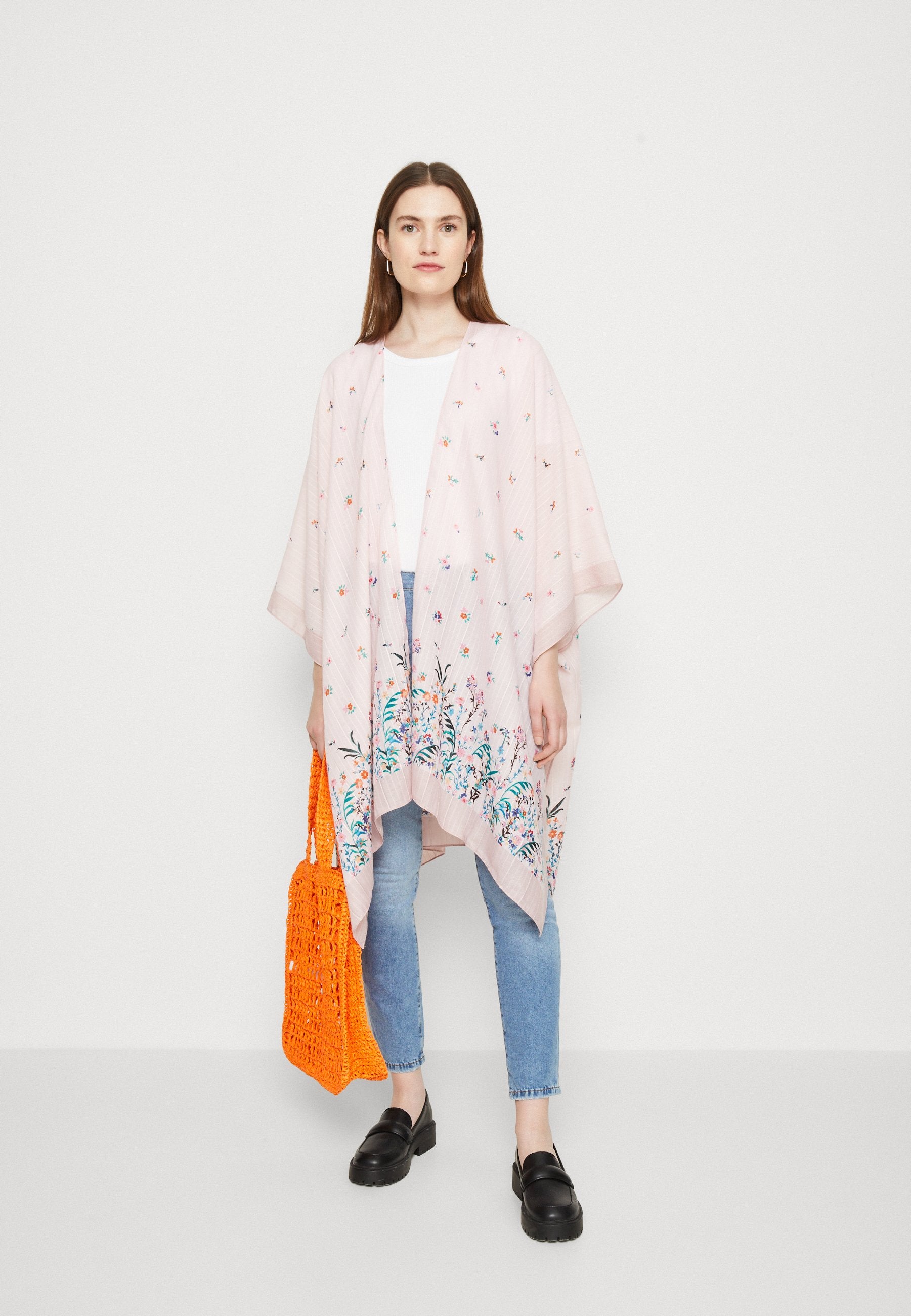 Anna Field Cape - Pink