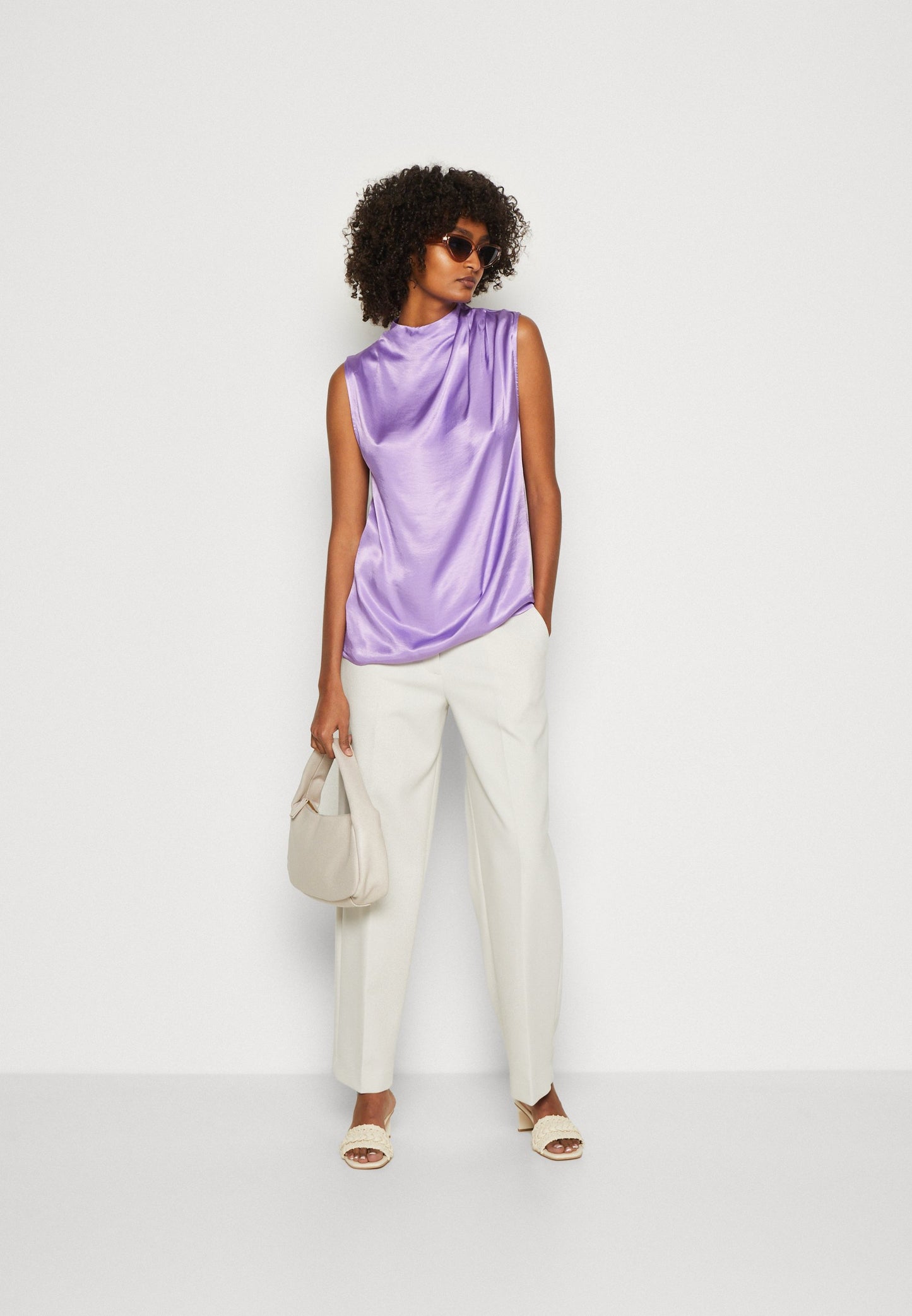 Anna Field Top - Lilac