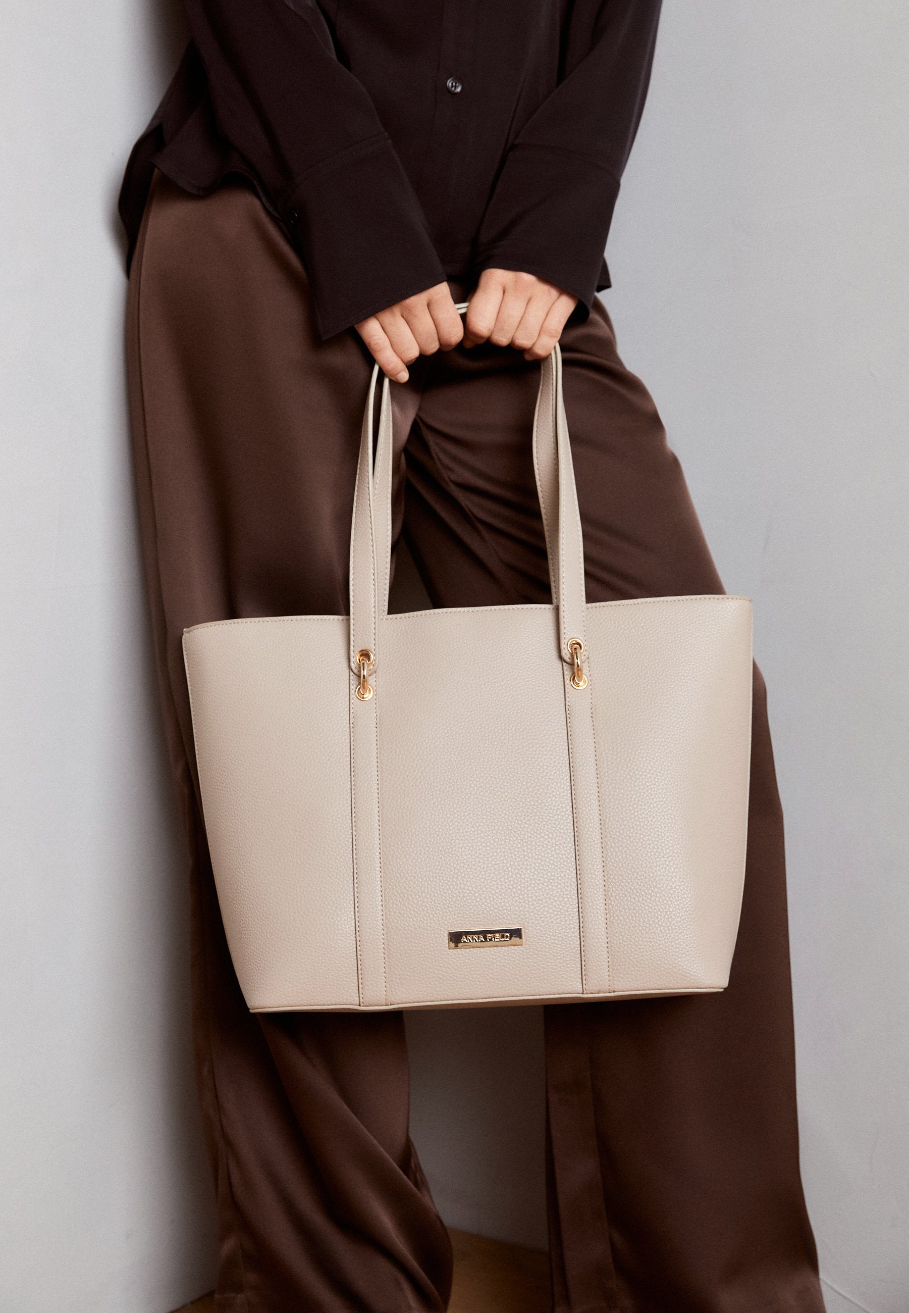 Anna Field Tote Bag - 304/bordeaux