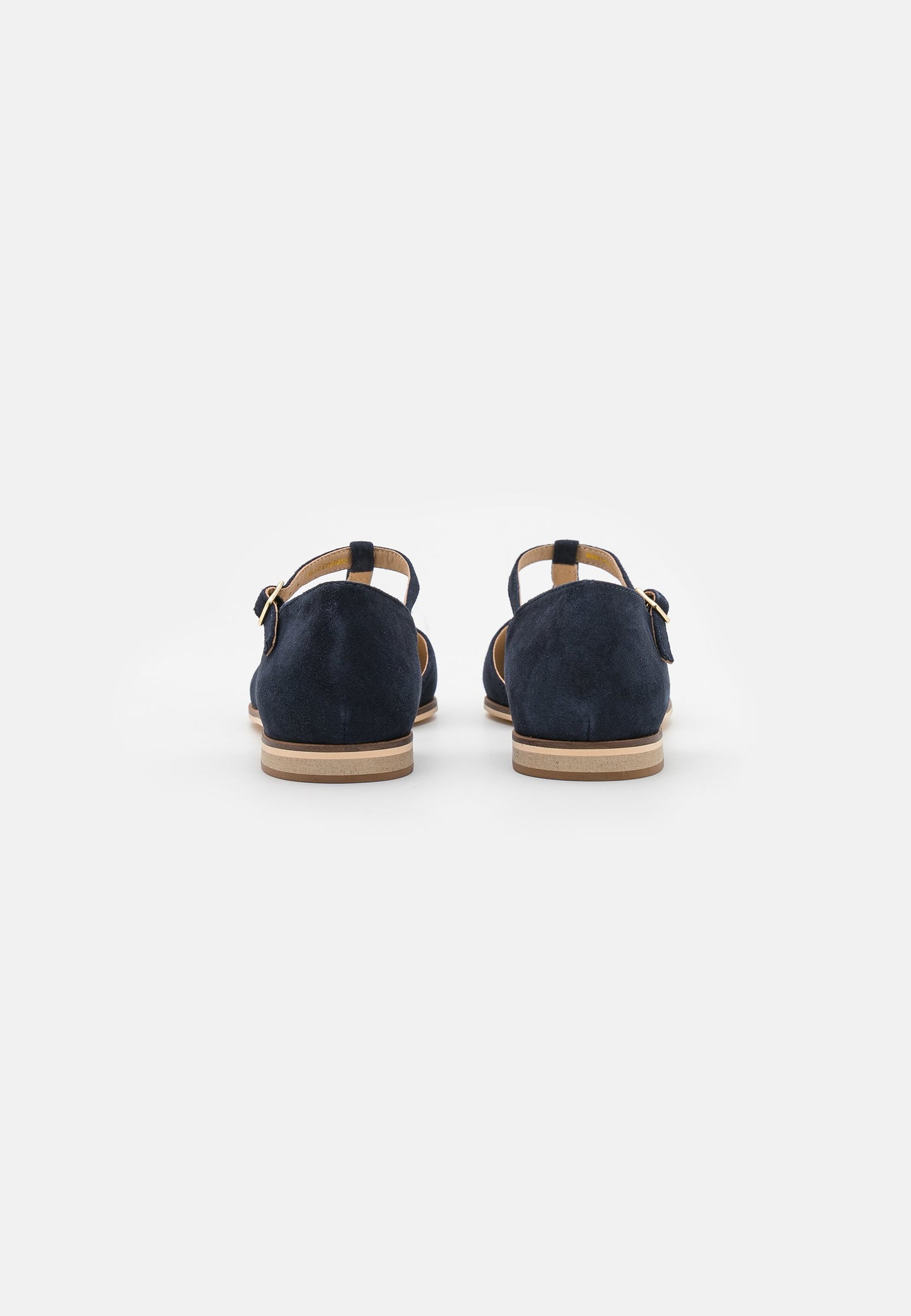  Leather - Ankle Strap Ballet Pumps